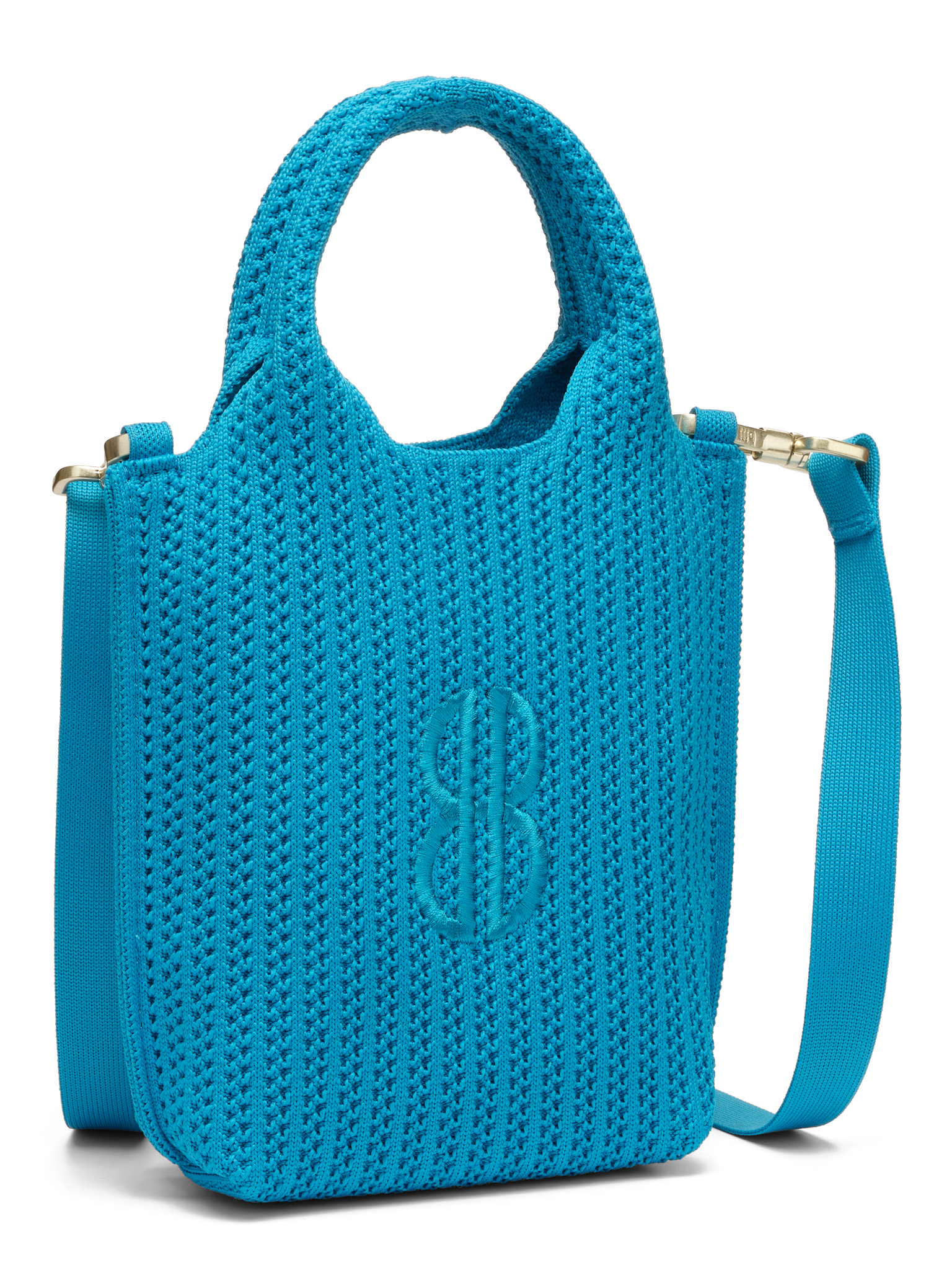 Sutton City Tote - Mallard Stripe seen from the other front