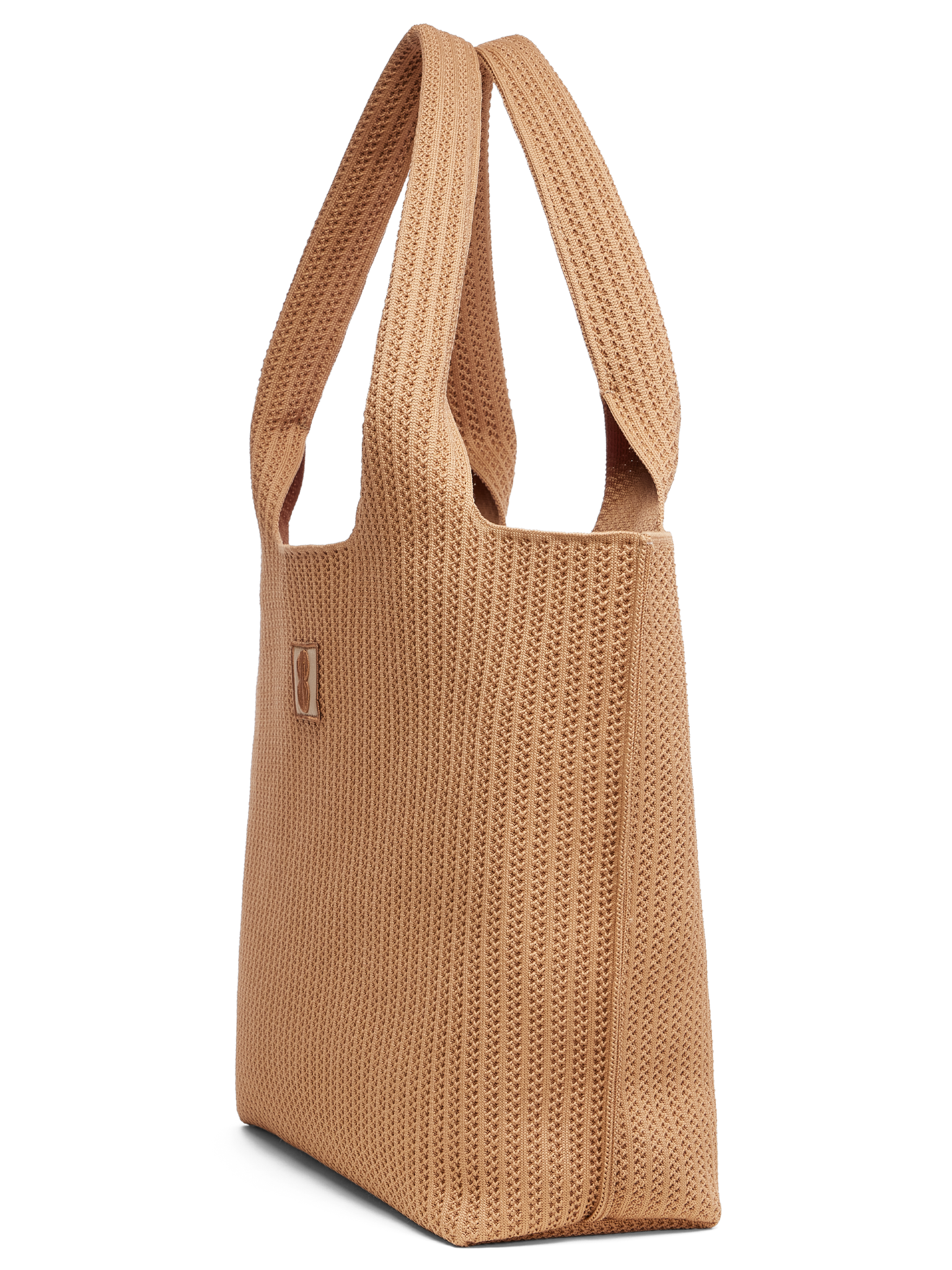 Buckthorn Stripe tote seen from the side