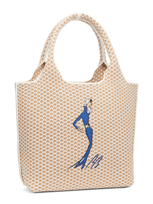 Sutton City Tote - Buckthorn Diamond seen from the other front