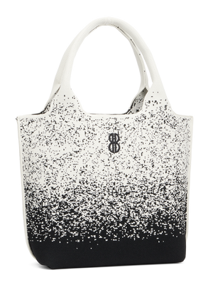 Sutton City Tote - Black Sprinkle seen from the other front