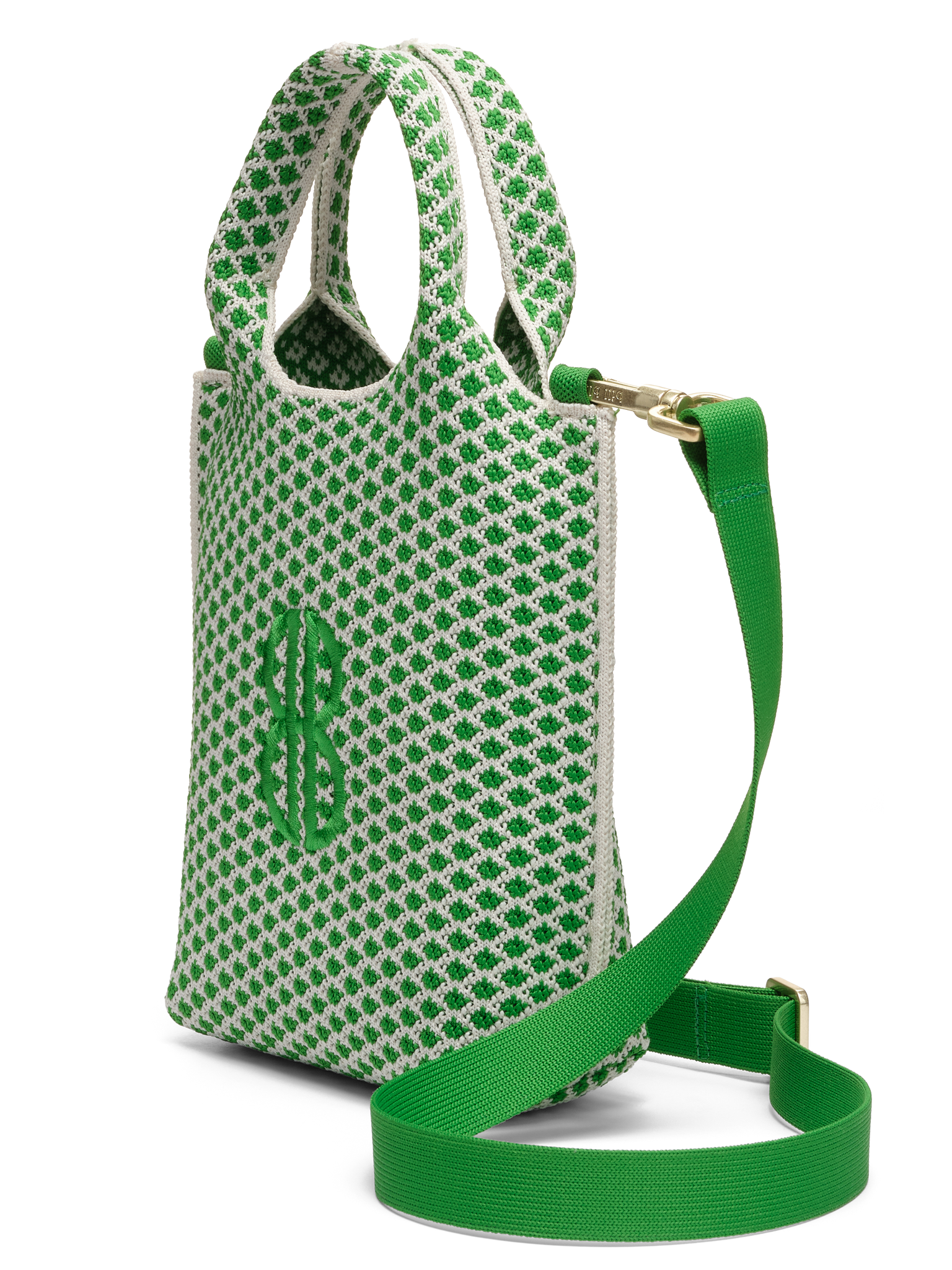 Sutton City Tote - Parakeet Green Diamond - Mini