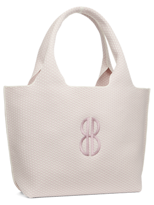 Sutton City Tote - Petal Pink Diamond Monogram seen from the other front