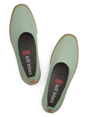 Sutton Knit Ballet - Granite Green