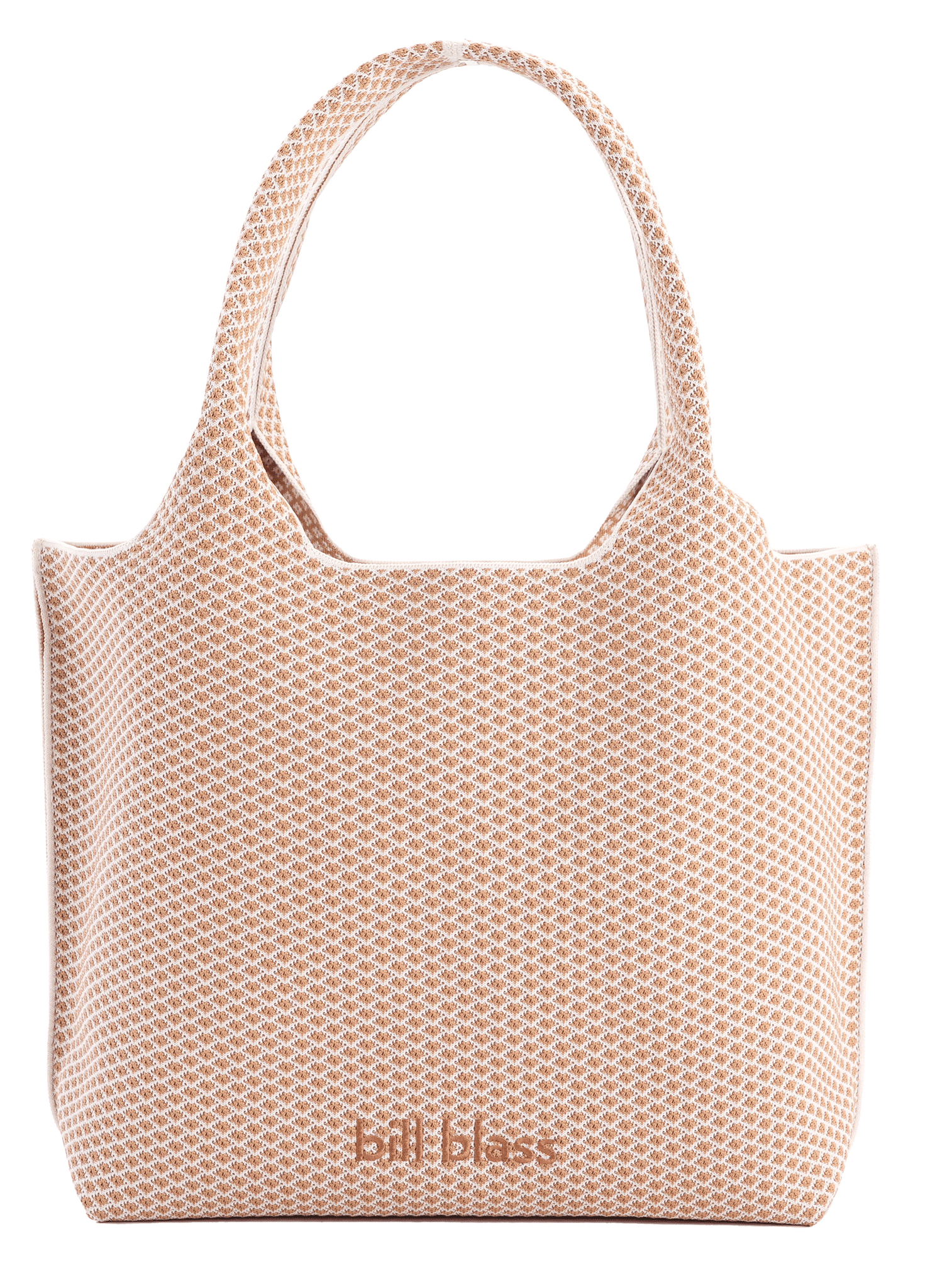 Sutton City Tote - Buckthorn Diamond Monogram / Detachable Metal Chain seen from the other front