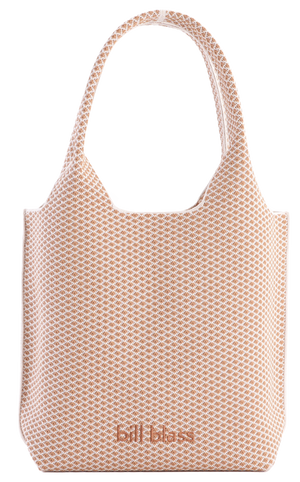 Sutton City Tote - Buckthorn Diamond Monogram / Detachable Metal Chain seen from the other front