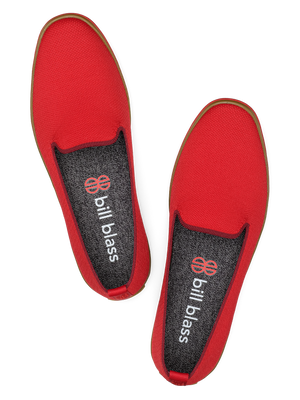 Sutton Knit Slip On - Cherry Tomato