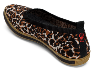 Sutton Knit Ballet - Leopard