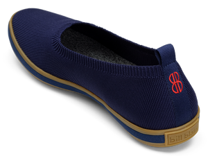 Sutton Knit Ballet - Navy