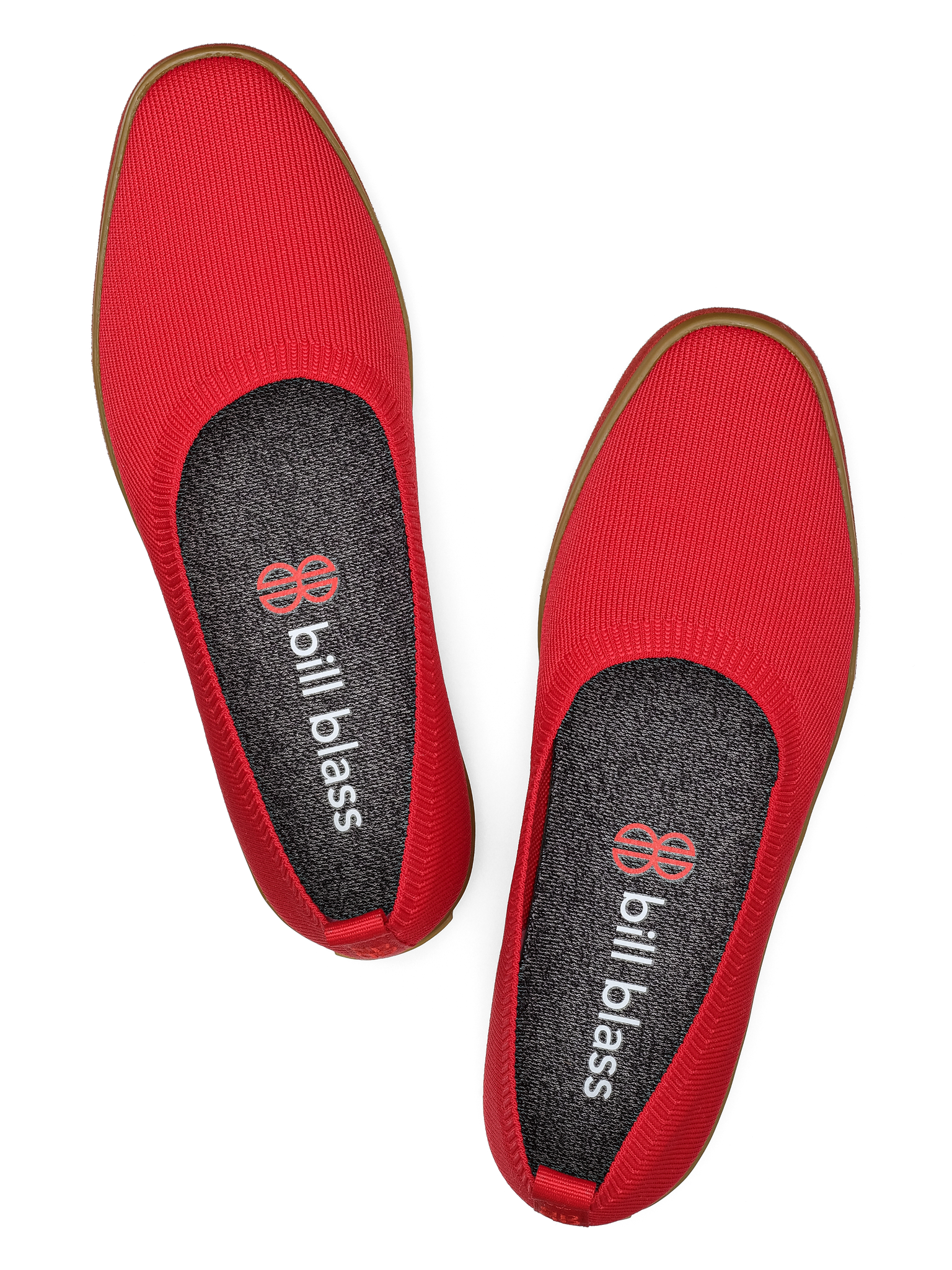 Sutton Knit Ballet - Berry Red