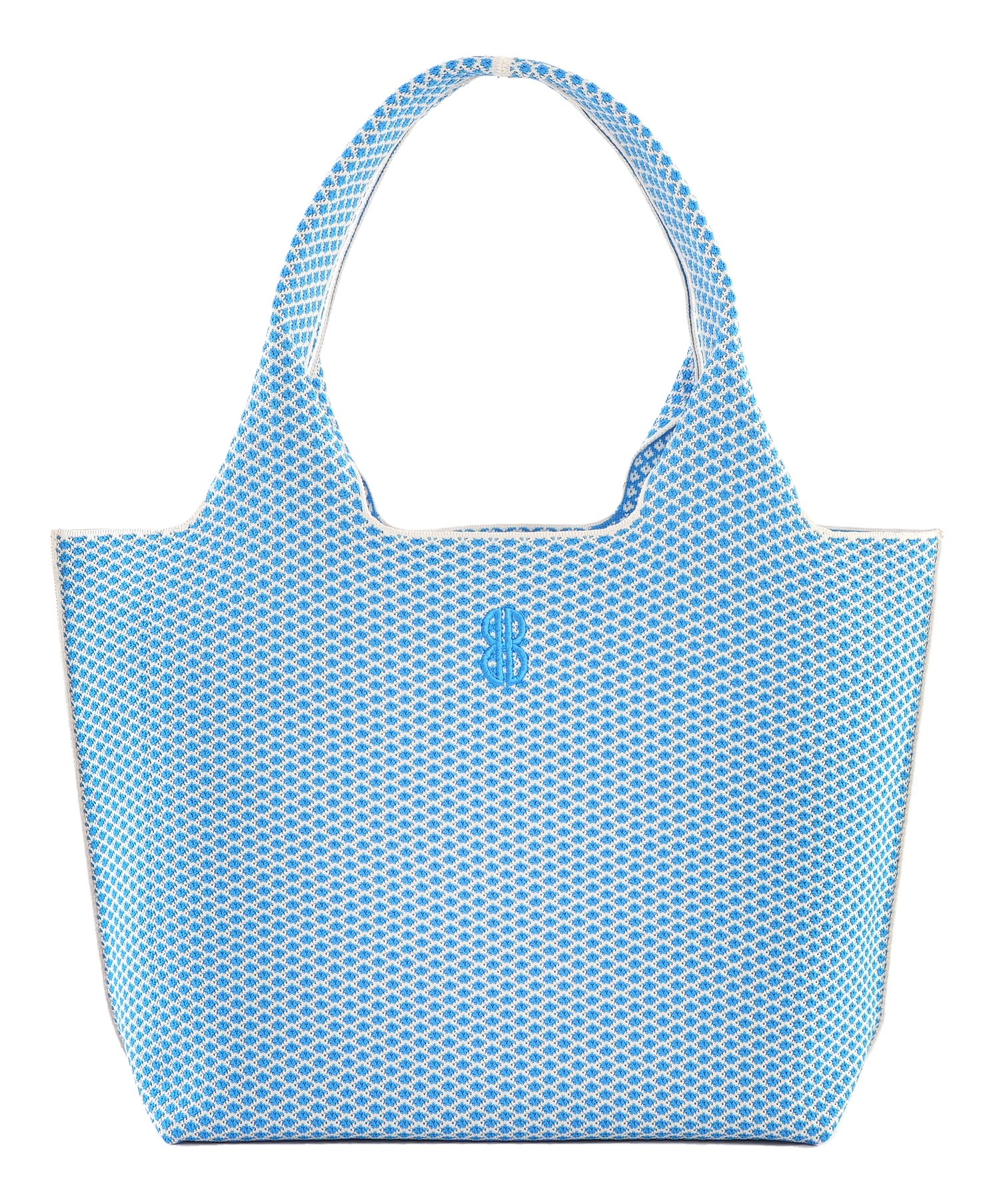 Sutton City Tote - Blue Diamond seen from the other front