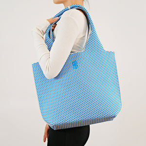 Sutton City Tote - Blue Diamond - Medium