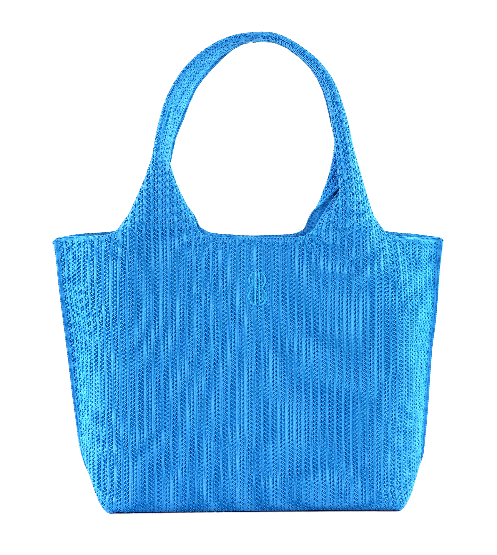 Sutton City Tote - Blue Stripe seen from the other front