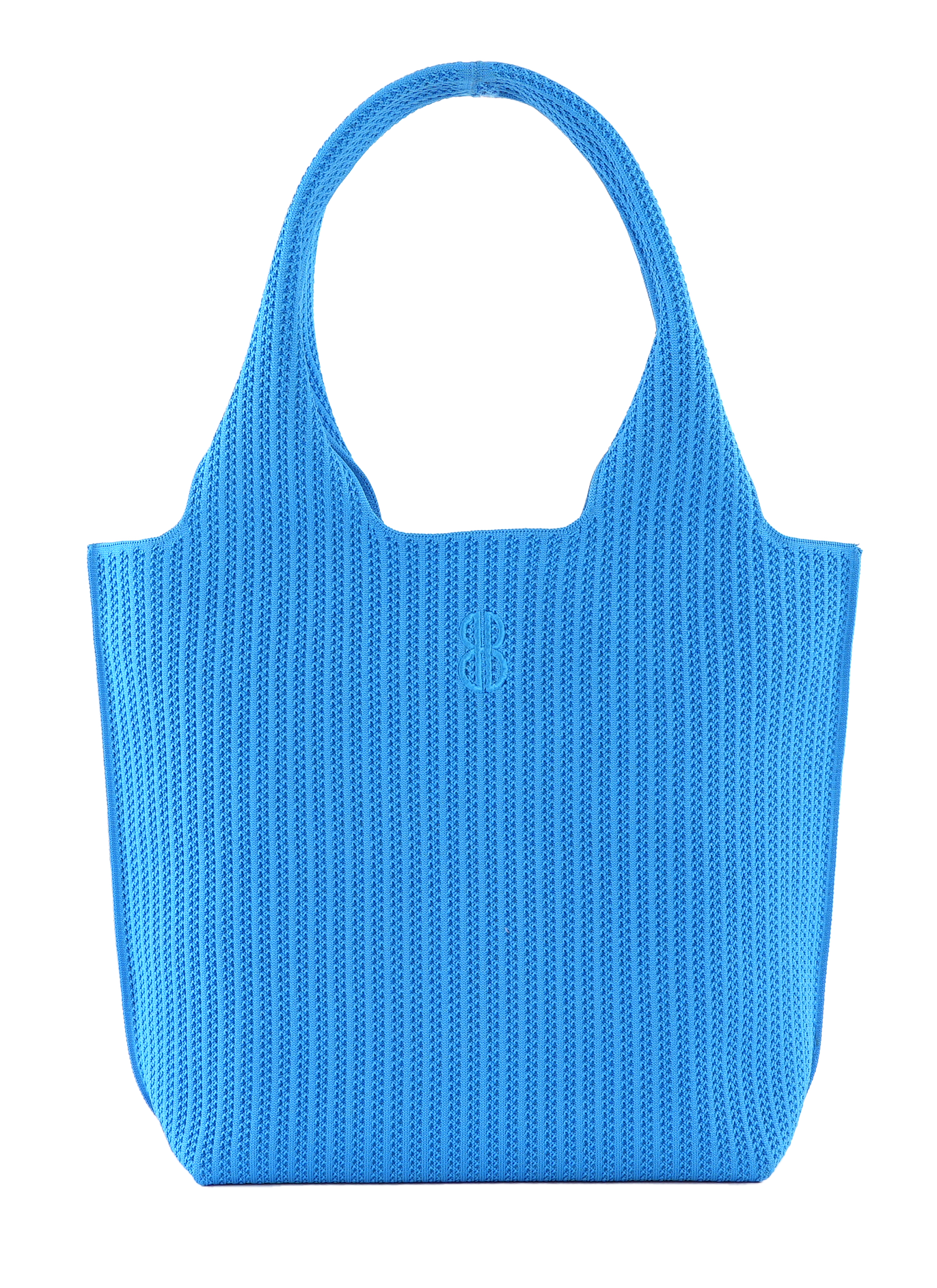 Sutton City Tote - Blue Stripe seen from the other front