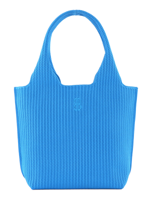 Sutton City Tote - Blue Stripe seen from the other front