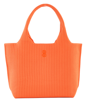 Sutton City Tote - Orange Stripe seen from the other front