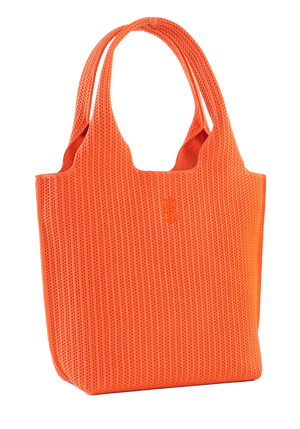 Sutton City Tote - Orange Stripe seen from the other front