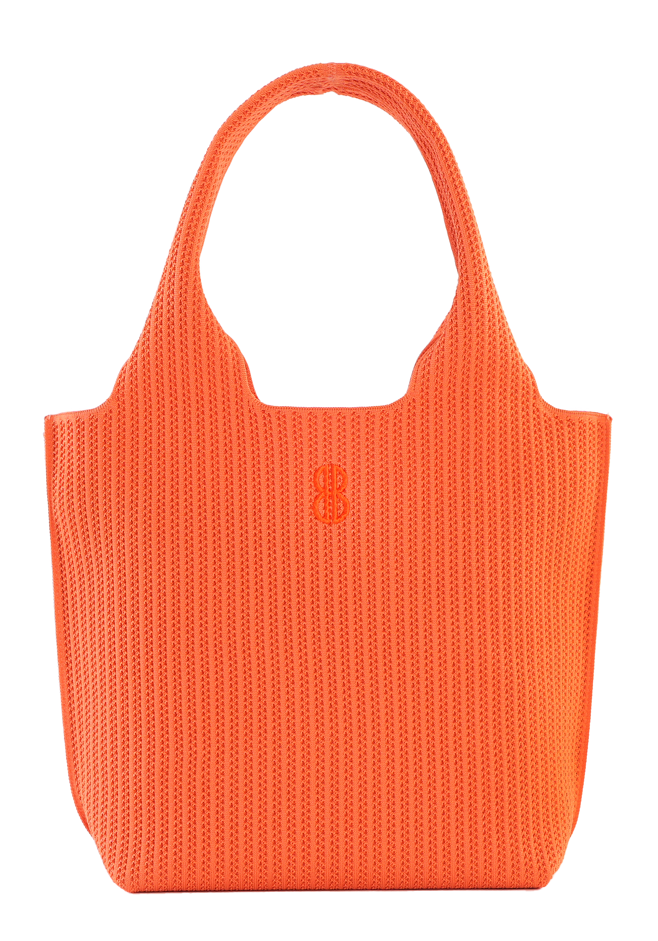 Sutton City Tote - Orange Stripe seen from the other front