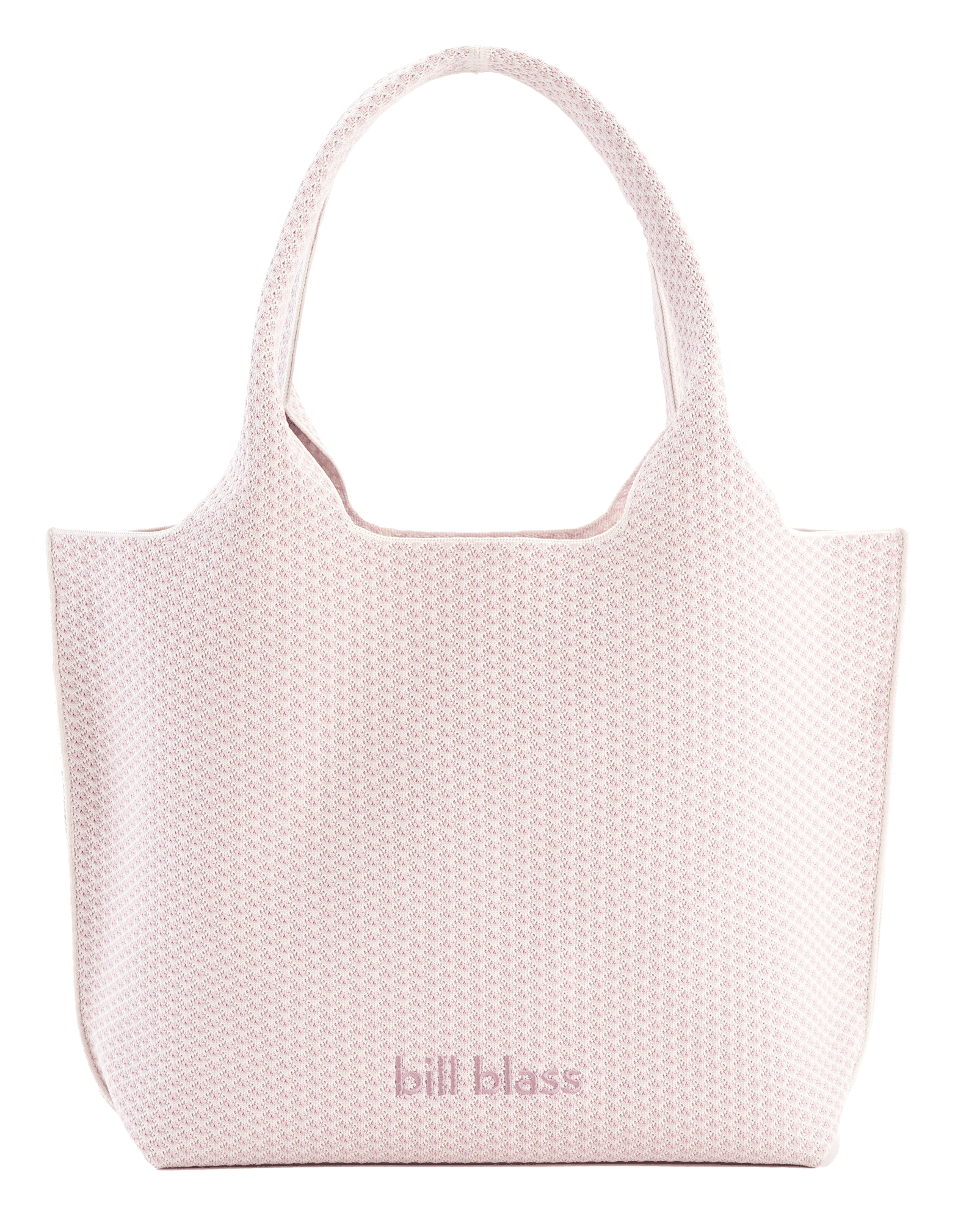 Sutton City Tote - Petal Pink Diamond Monogram / Detachable Metal Chain seen from the other front